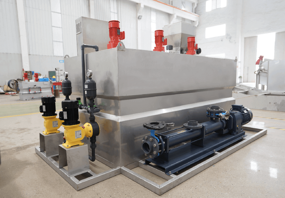 西安某環保公司采購干粉加藥裝置